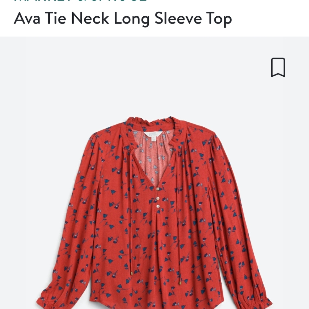 MARKET AND SPRUCE NWT BLOUSE